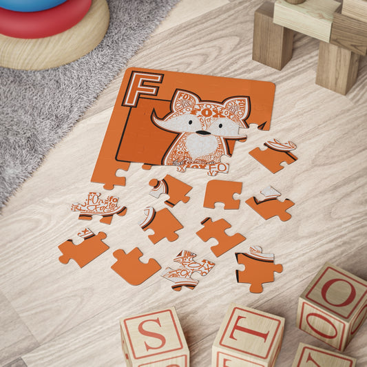 F is for Fox Kids' Puzzle, 30-Piece