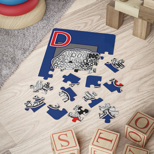 D is for Dog Kids' Puzzle, 30-Piece