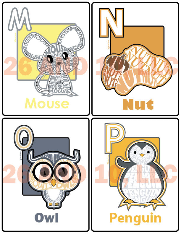 "A" is for... Flashcard Set