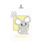 M is for Mouse Poster Print