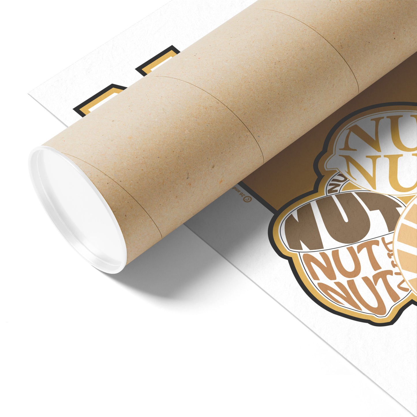 N is for Nut Poster Print