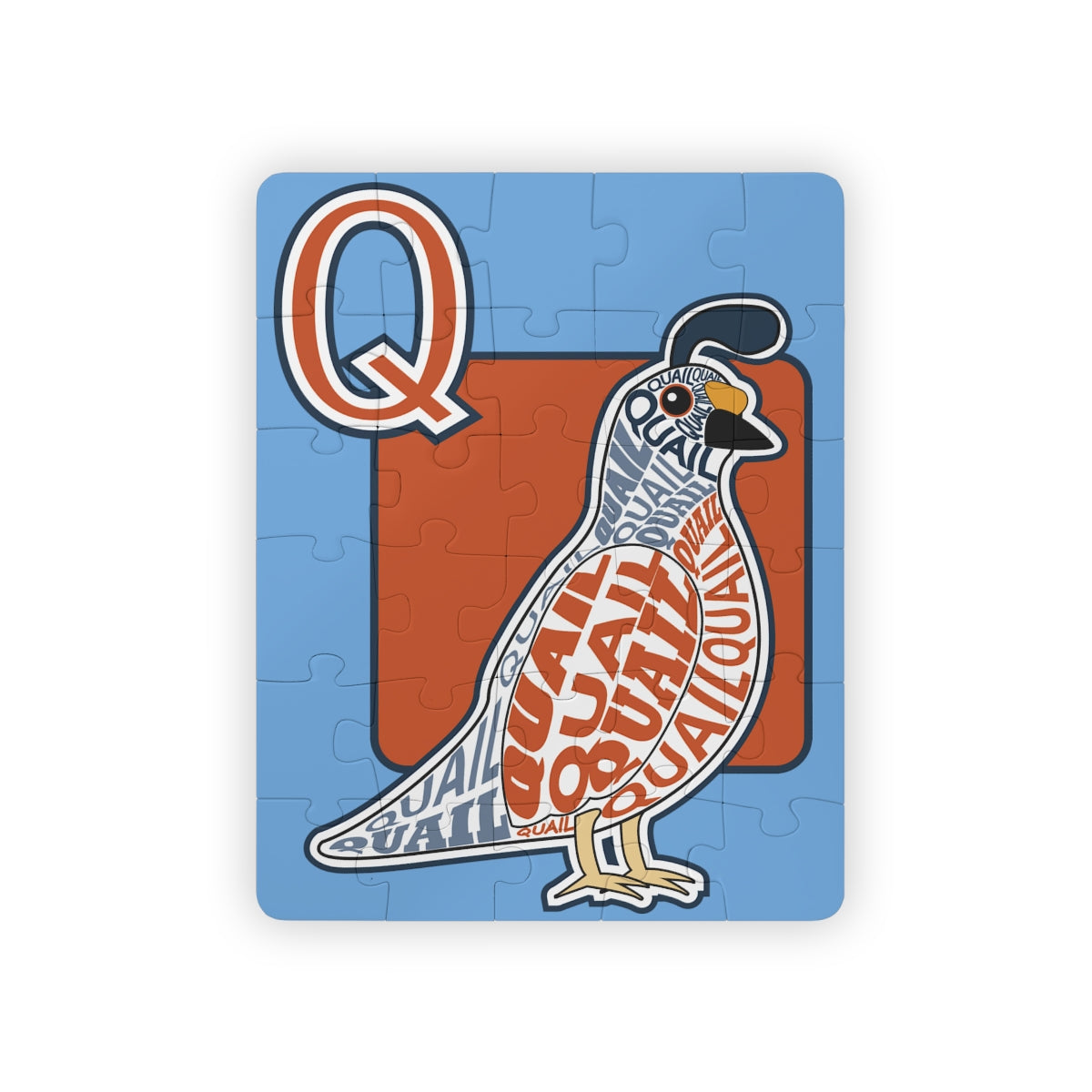 Q is for Quail Kids' Puzzle, 30-Piece