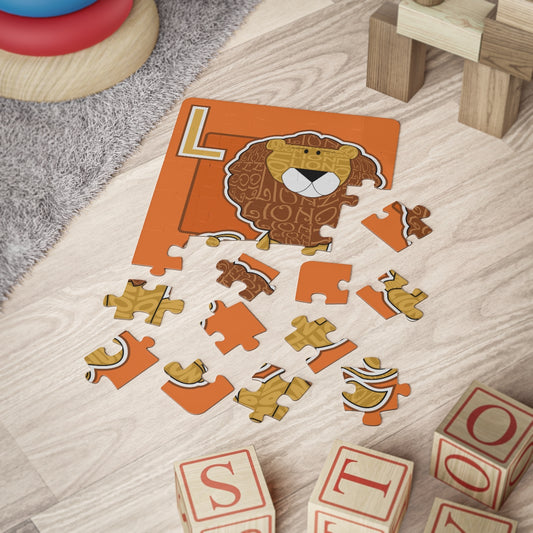 L is for Lion Kids' Puzzle, 30-Piece